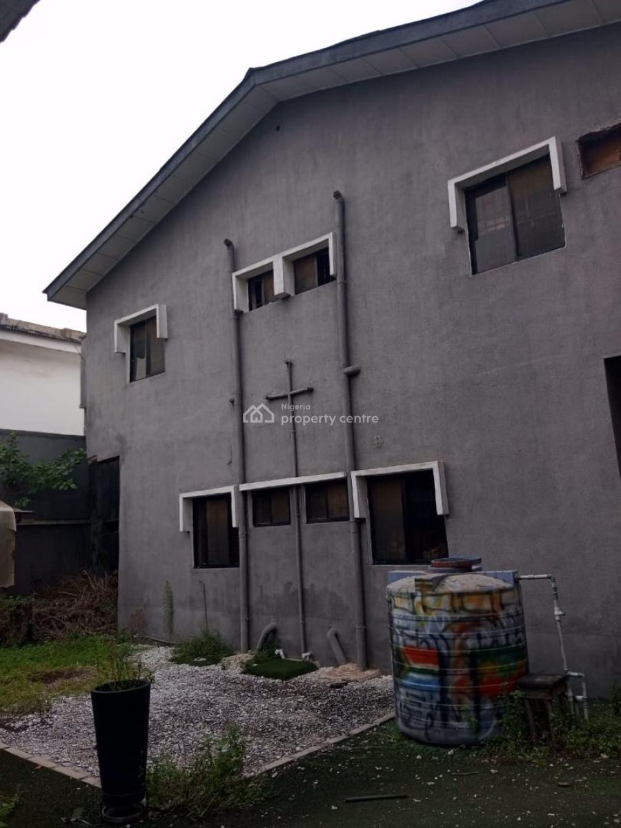 Land Measuring 626sqm Housing a 4 Bedroom Duplex, Ilesanmi Street, Ramat, Gra, Ogudu, Lagos, Residential Land for Sale