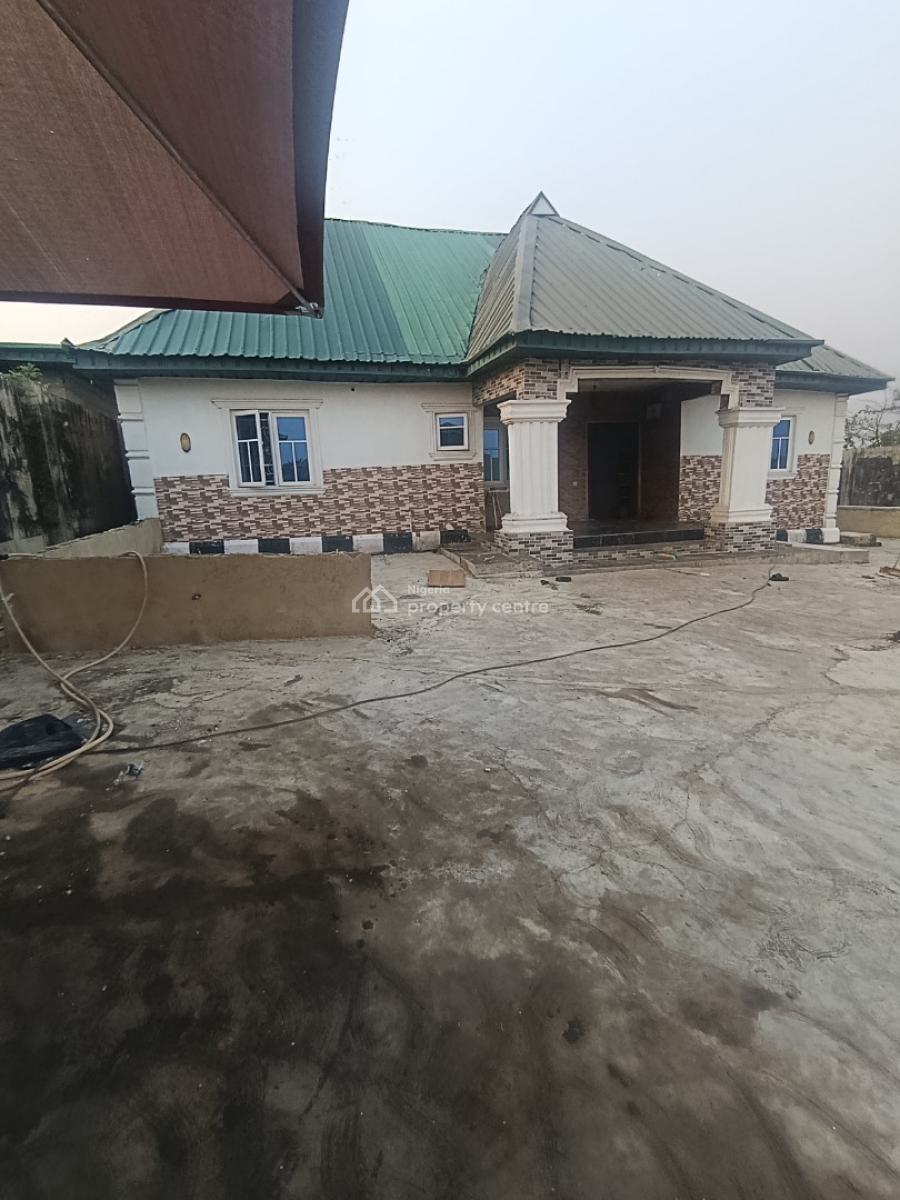 a Completed 3 Bedroom Flat with an Uncompleted Pent House and Shops, Immaculate Estate Phase 2 Gberigbe, Ikorodu, Lagos, Detached Bungalow for Sale