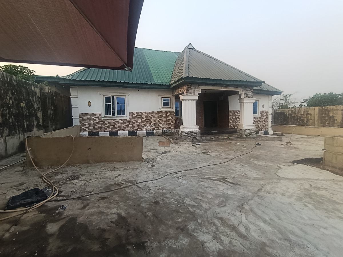 a Completed 3 Bedroom Flat with an Uncompleted Pent House and Shops, Immaculate Estate Phase 2 Gberigbe, Ikorodu, Lagos, Detached Bungalow for Sale