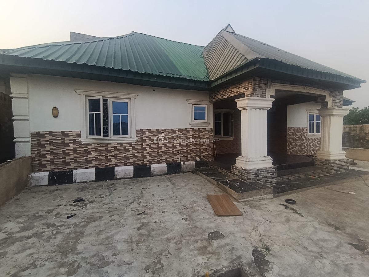 a Completed 3 Bedroom Flat with an Uncompleted Pent House and Shops, Immaculate Estate Phase 2 Gberigbe, Ikorodu, Lagos, Detached Bungalow for Sale