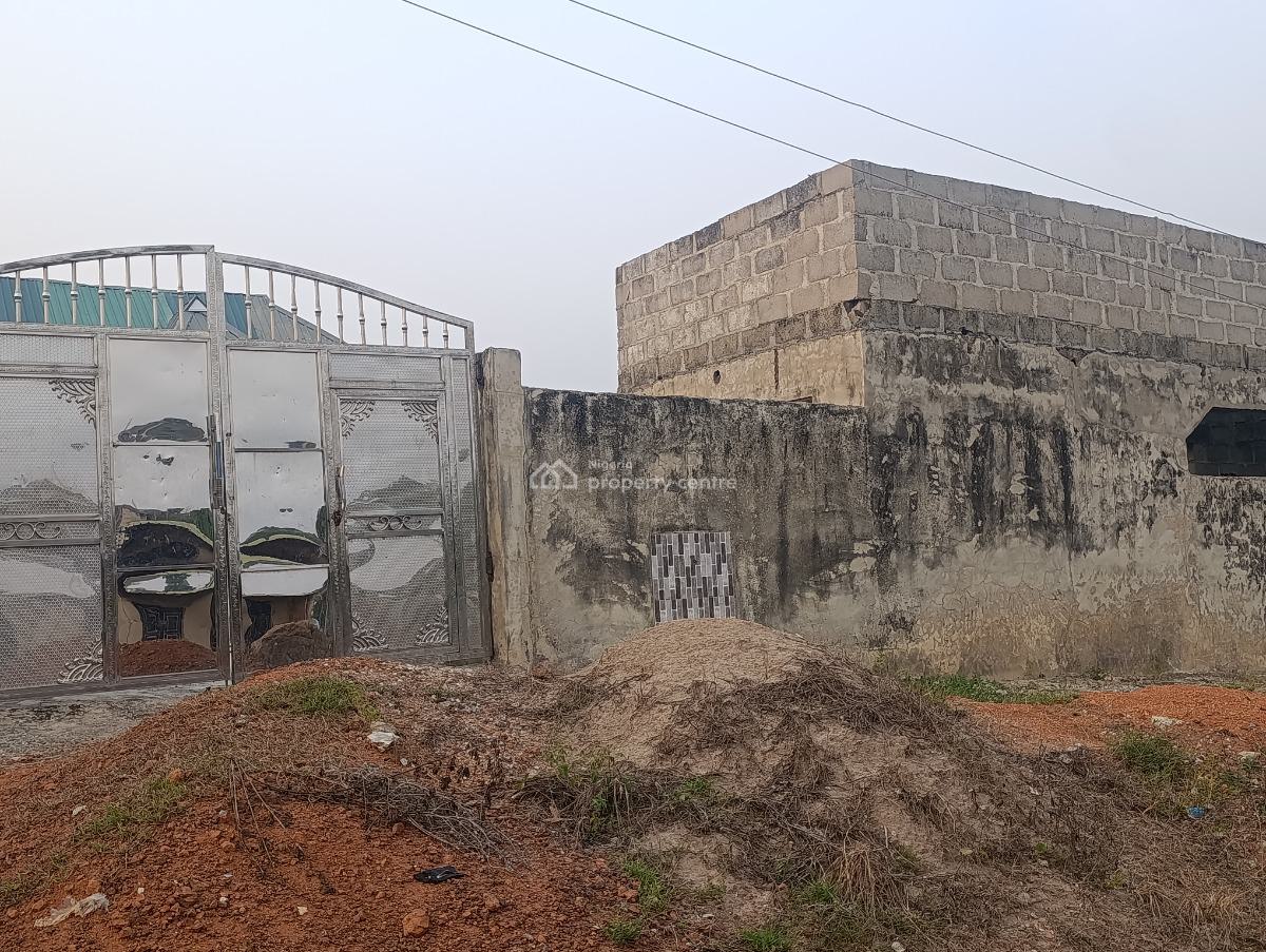 a Completed 3 Bedroom Flat with an Uncompleted Pent House and Shops, Immaculate Estate Phase 2 Gberigbe, Ikorodu, Lagos, Detached Bungalow for Sale