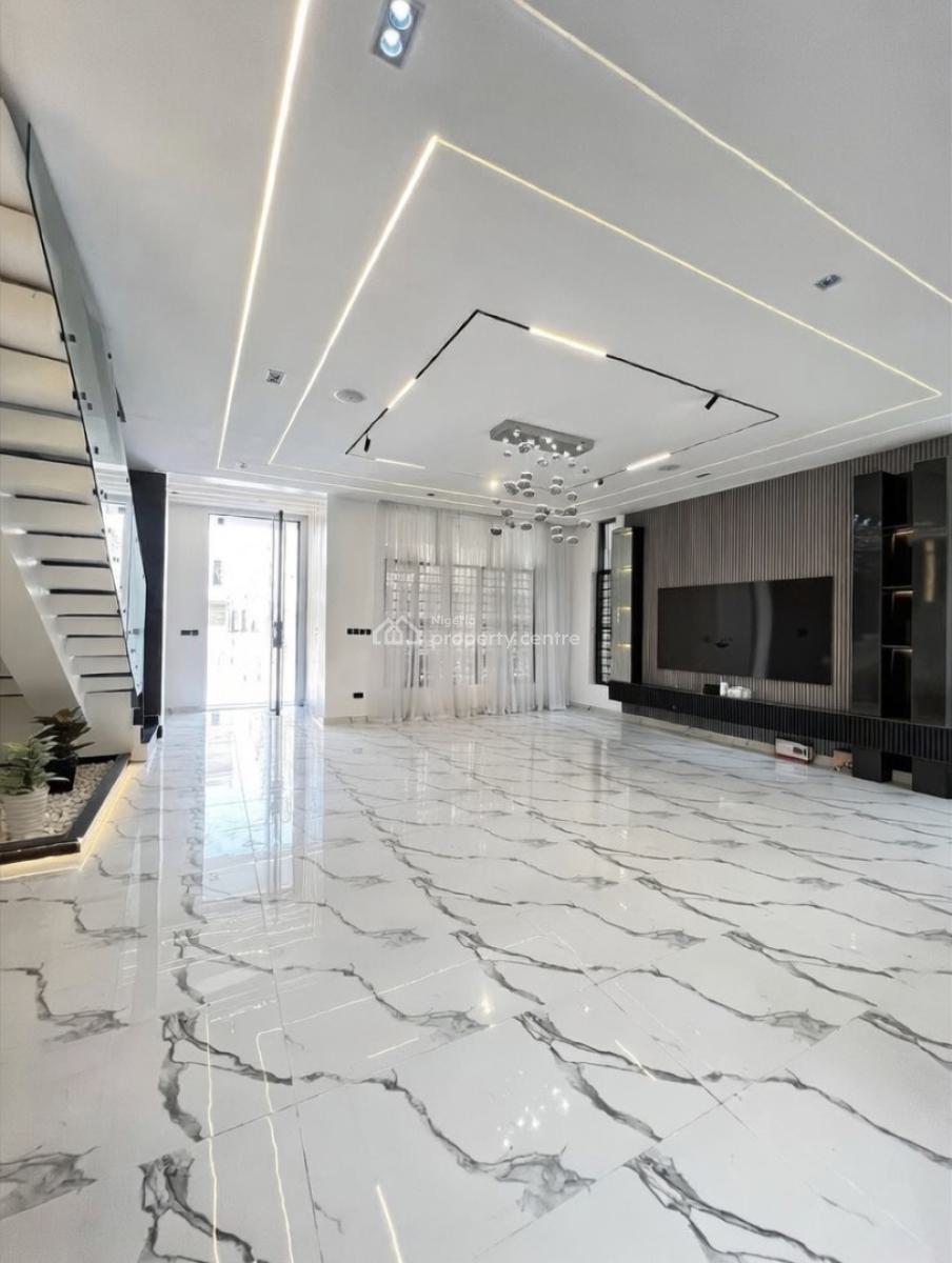 Stunning 5 Bedroom Detached Duplex with Pool, Cinema and Bq, Chevron, Lekki, Lagos, Detached Duplex for Sale