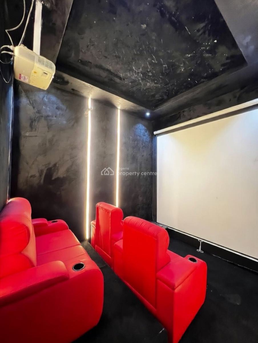 Stunning 5 Bedroom Detached Duplex with Pool, Cinema and Bq, Chevron, Lekki, Lagos, Detached Duplex for Sale