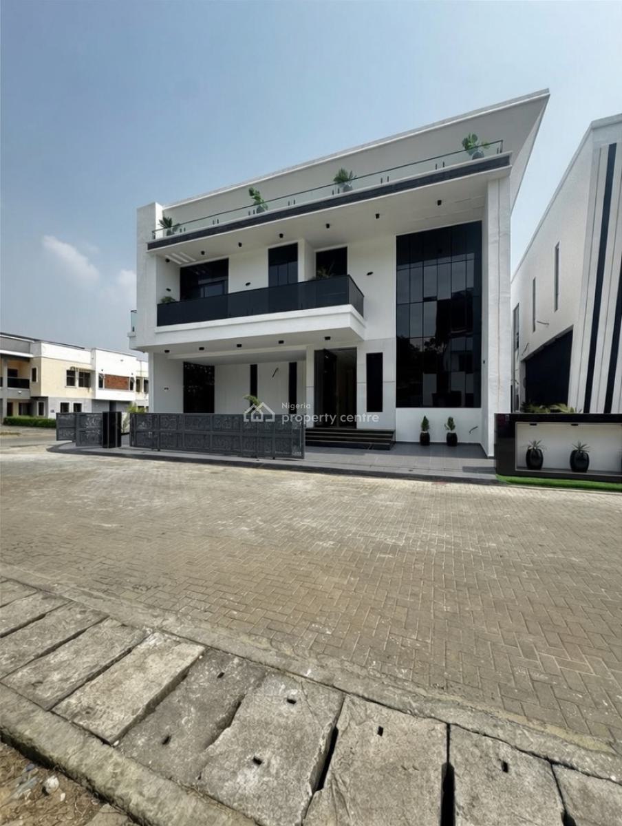 Lovely 5 Bedroom Detached Duplex with Pool,cinema,gym and Bq, Chevron, Lekki, Lagos, Detached Duplex for Sale