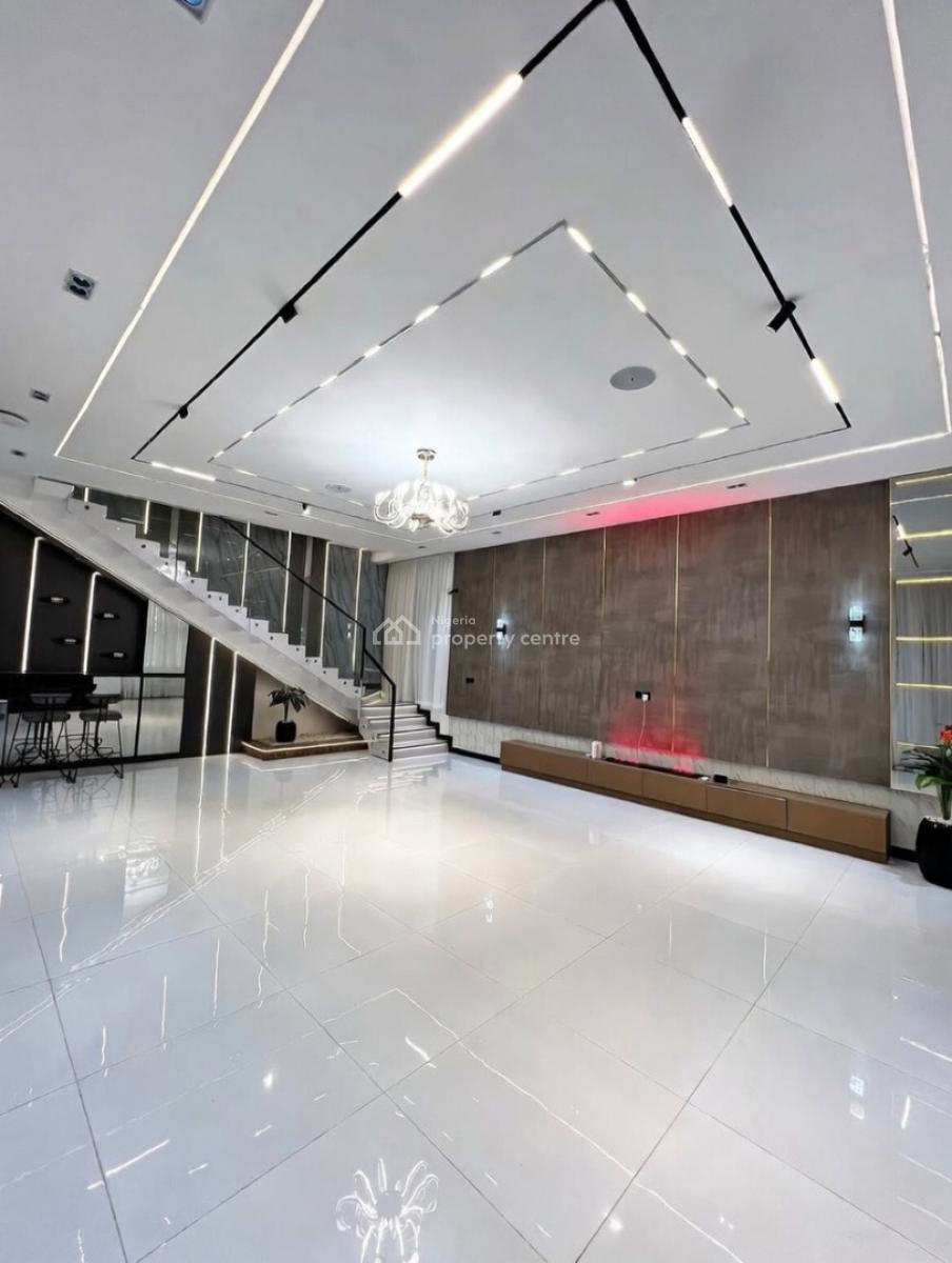 Lovely 5 Bedroom Detached Duplex with Pool,cinema,gym and Bq, Chevron, Lekki, Lagos, Detached Duplex for Sale