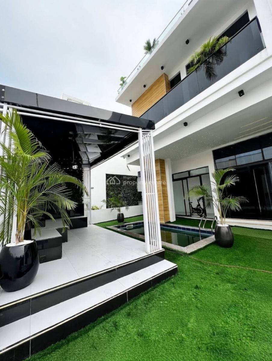 Lovely 5 Bedroom Detached Duplex with Pool,cinema,gym and Bq, Chevron, Lekki, Lagos, Detached Duplex for Sale