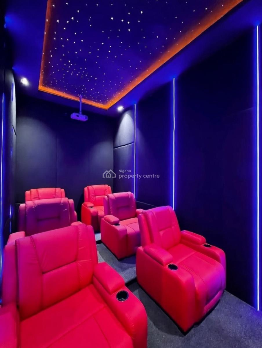 Lovely 5 Bedroom Detached Duplex with Pool,cinema,gym and Bq, Chevron, Lekki, Lagos, Detached Duplex for Sale