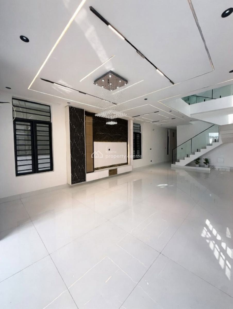 Newly Built 5 Bedroom Detached Duplex with Swimming Pool and Bq, Chevron, Lekki, Lagos, Detached Duplex for Sale