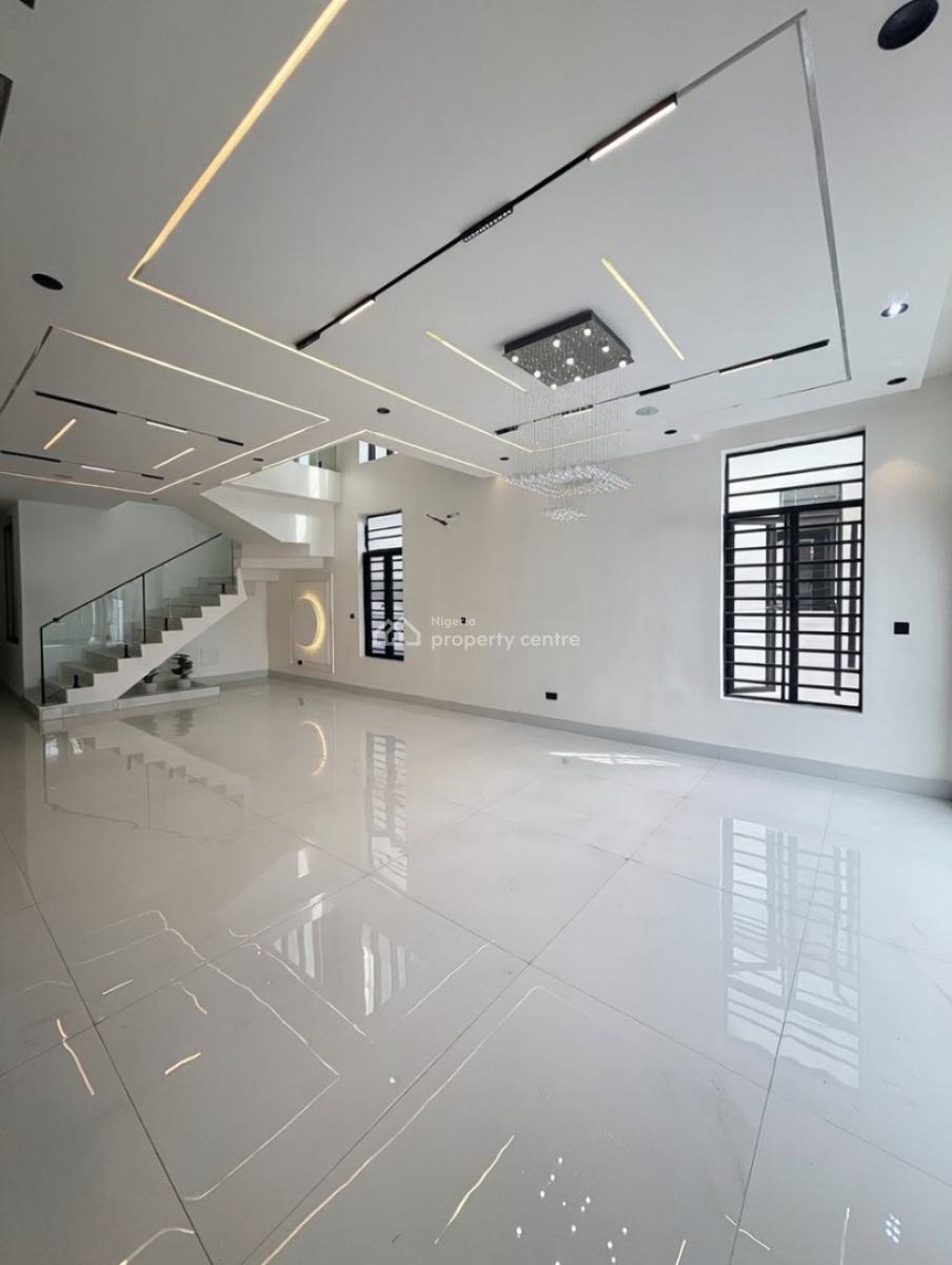Newly Built 5 Bedroom Detached Duplex with Swimming Pool and Bq, Chevron, Lekki, Lagos, Detached Duplex for Sale