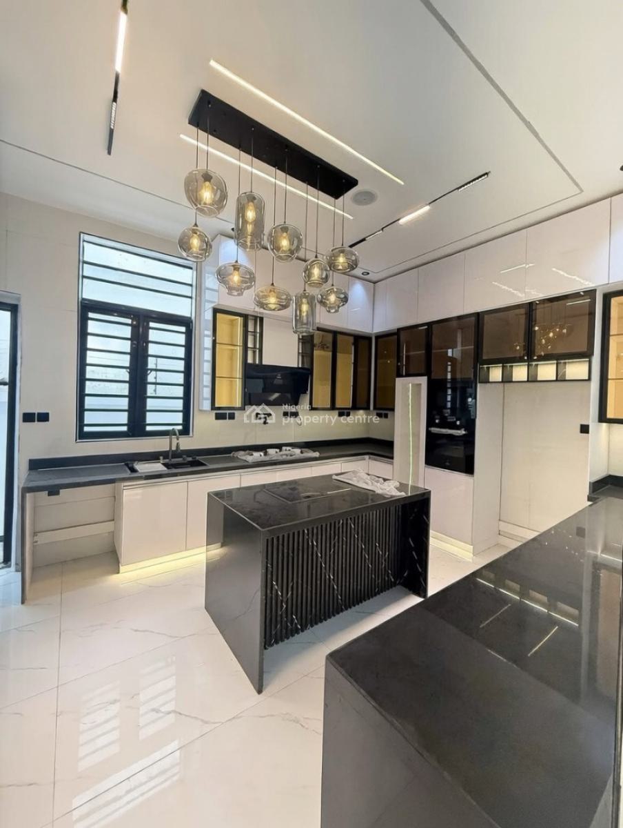 Newly Built 5 Bedroom Detached Duplex with Swimming Pool and Bq, Chevron, Lekki, Lagos, Detached Duplex for Sale