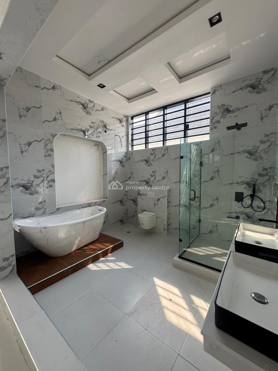 Aesthetically Pleasing 5 Bedroom Duplex with Swimming Pool, Highly Secured Estate at Chevron Toll Gate, Lekki Phase 2, Lekki, Lagos, Terraced Duplex for Sale