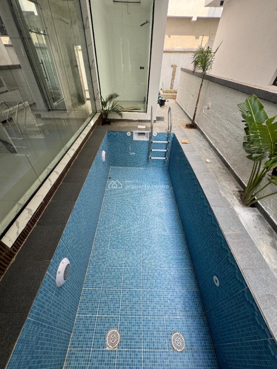 Aesthetically Pleasing 5 Bedroom Duplex with Swimming Pool, Highly Secured Estate at Chevron Toll Gate, Lekki Phase 2, Lekki, Lagos, Terraced Duplex for Sale