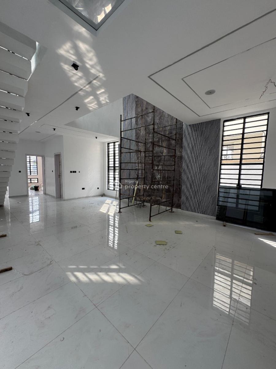 Aesthetically Pleasing 5 Bedroom Duplex with Swimming Pool, Highly Secured Estate at Chevron Toll Gate, Lekki Phase 2, Lekki, Lagos, Terraced Duplex for Sale