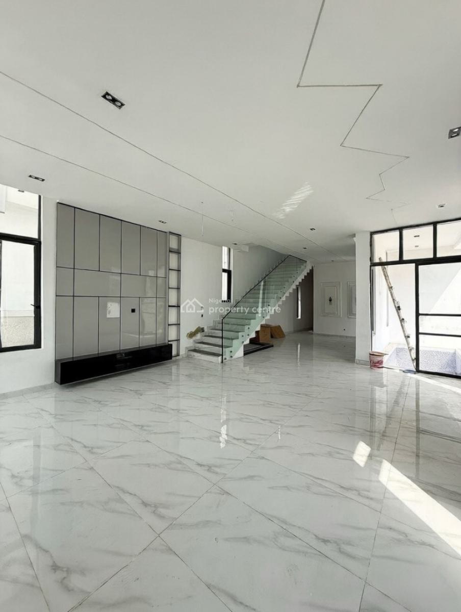 Newly Built 5 Bedroom Detached Duplex with Swimming Pool and Bq, Chevron, Lekki, Lagos, Detached Duplex for Sale