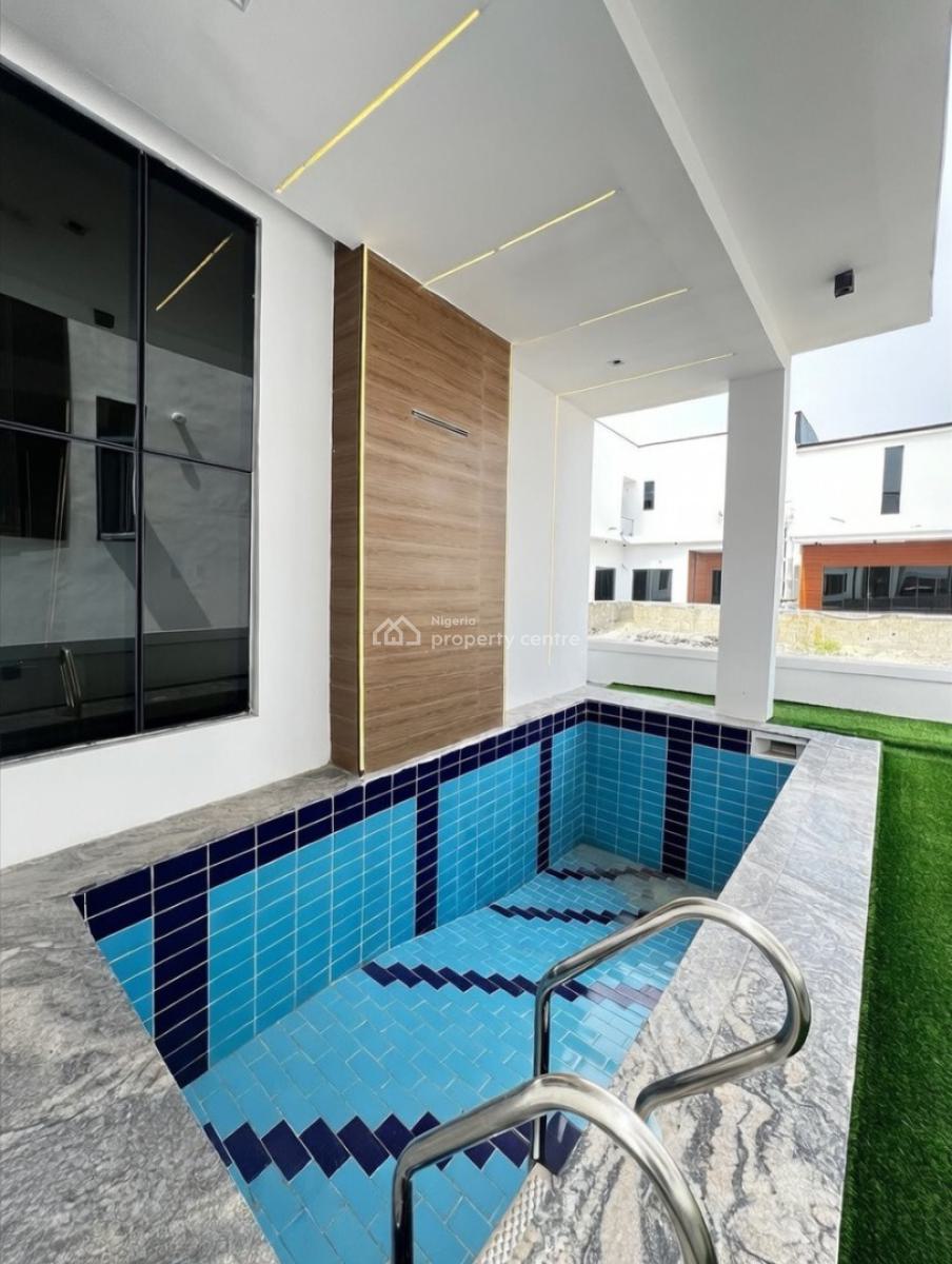 Lovely 5 Bedroom Detached Duplex with Swimming Pool and Bq, Chevron, Lekki, Lagos, Detached Duplex for Sale