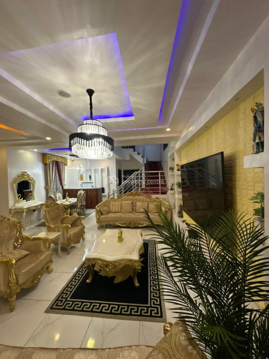 Fully Furnished 5-bedroom Duplex, Ikota, Lekki, Lagos, Detached Duplex for Rent