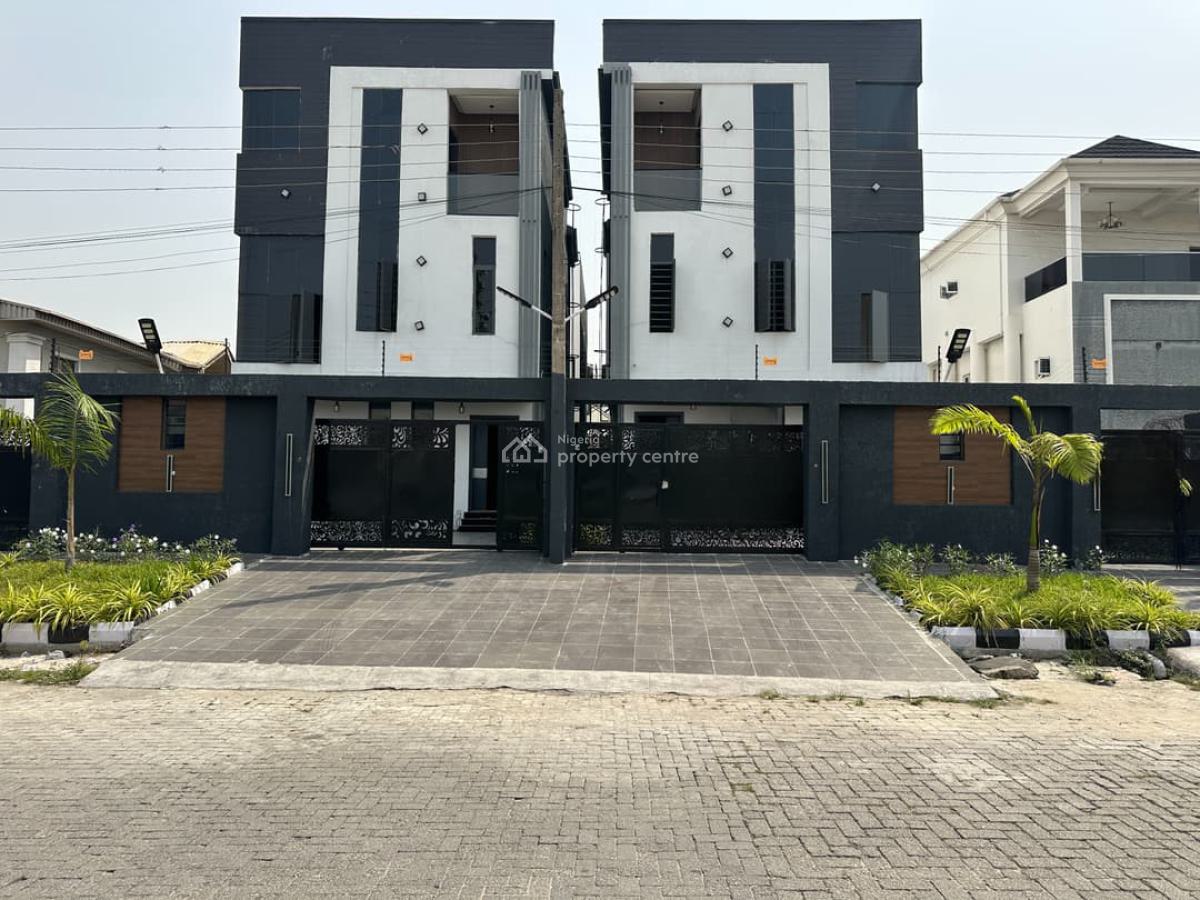 Luxury 5-bedroom Fully Detached House with Bq, Lekki Phase 1, Lekki, Lagos, Detached Duplex for Rent