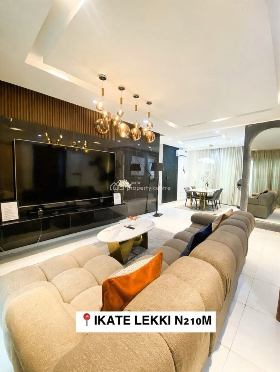 Fully Furnished 2 Bedroom Apartment with Bq, Ikate, Ikate, Lekki, Lagos, Block of Flats for Sale