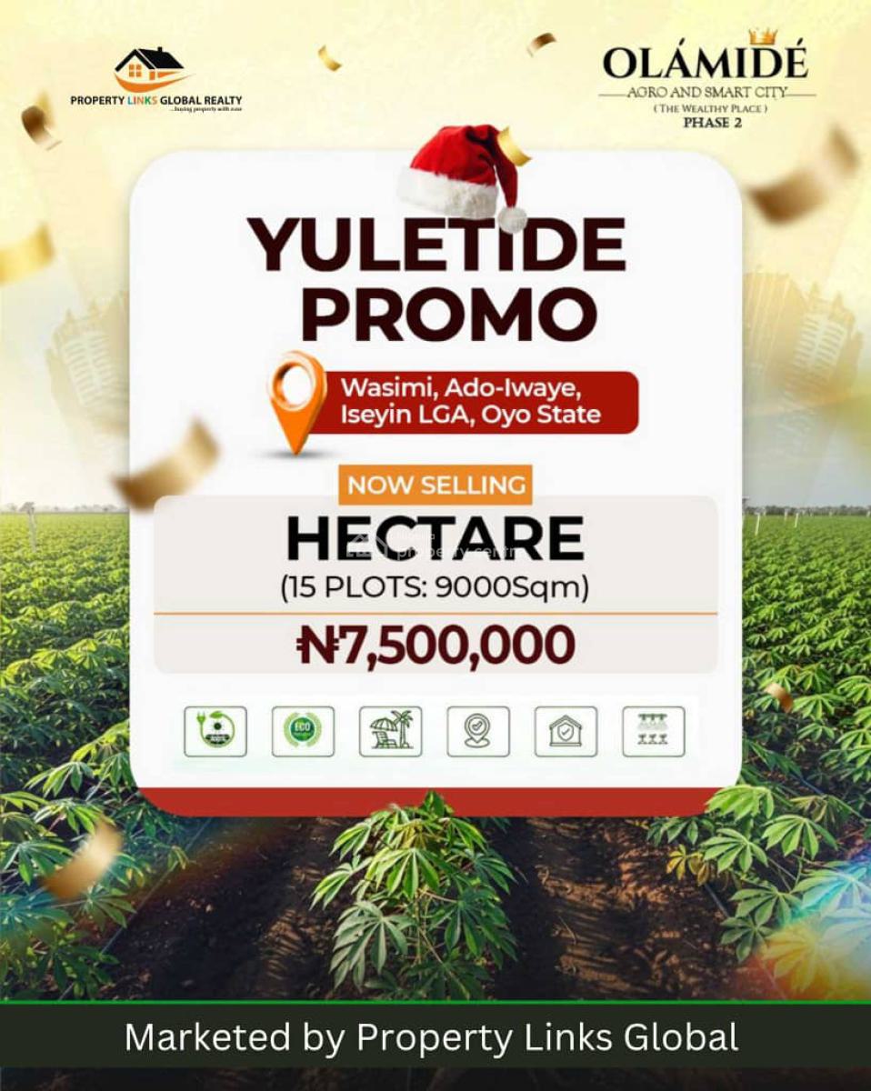 Farm Land, Iseyin, Oyo, Industrial Land for Sale