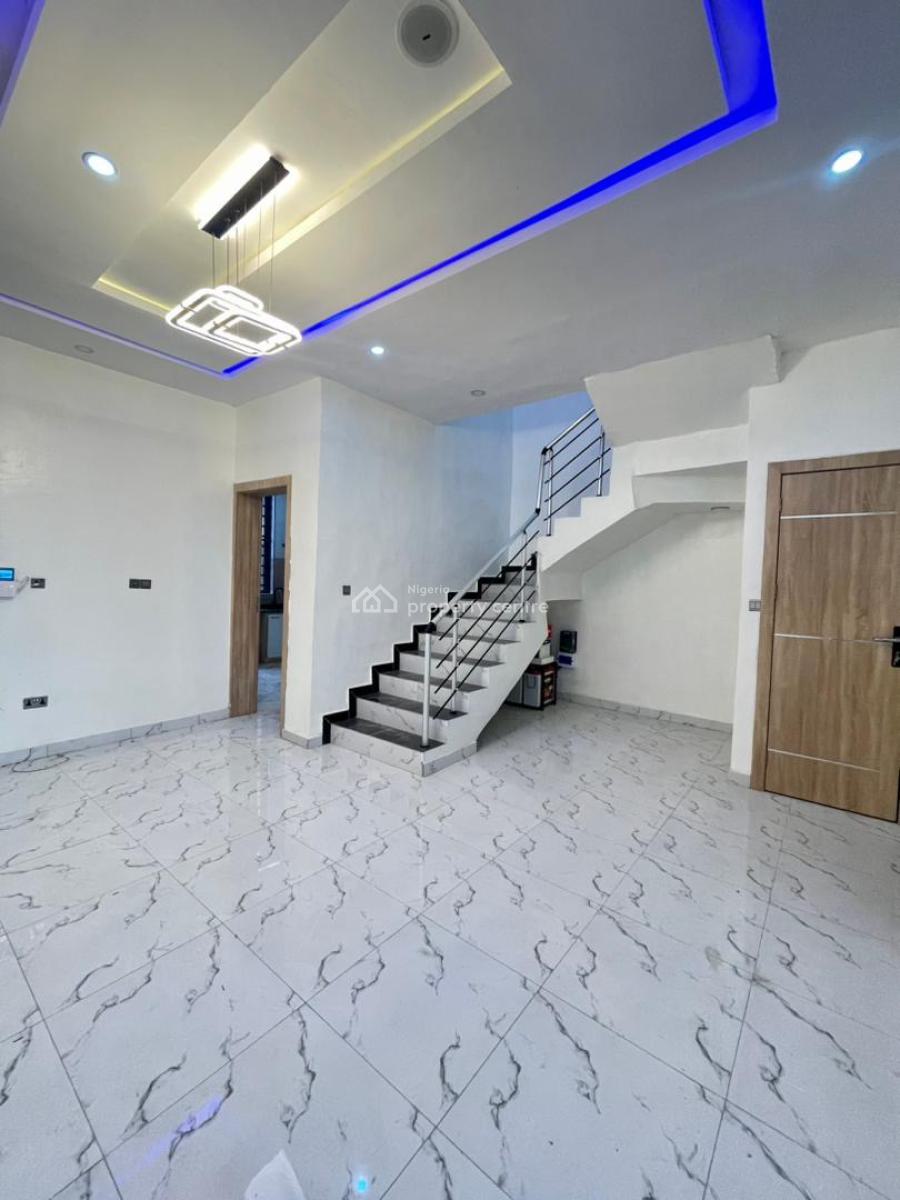 Beautifully Finished 3 Bedroom Terrace with Bq and Inverter, Ajah, Lagos, Terraced Duplex for Sale