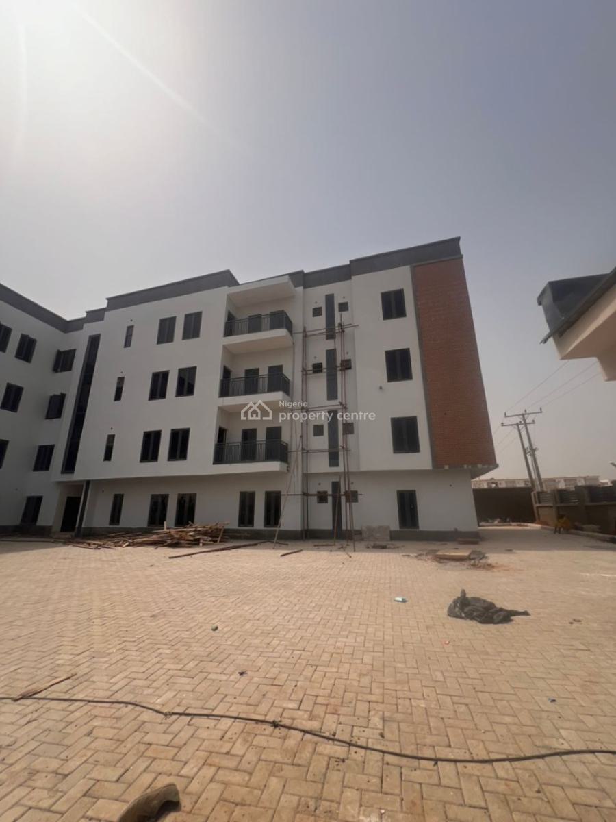 Newly Built 3 Bedroom Apartment, Jahi, Abuja, Block of Flats for Sale