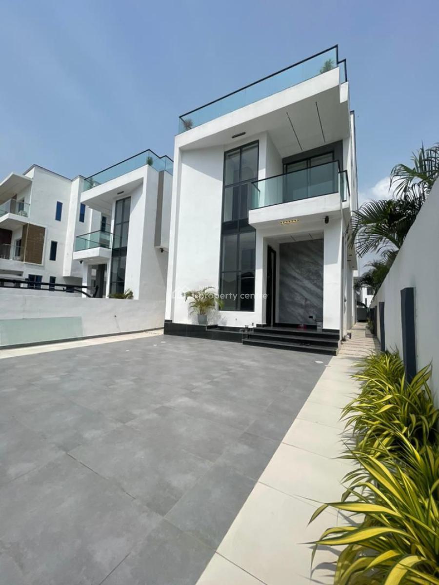 Exclusive Living: 5-bedroom Duplex with Cinema, Gym & Pool, Chervon, Lekki, Lagos, Detached Duplex for Sale