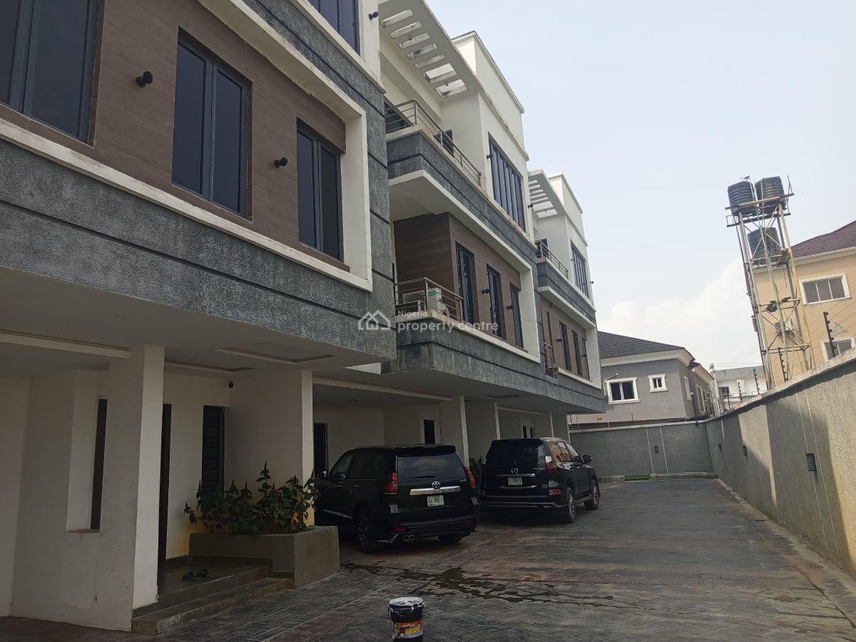 Four Bedroom Terrace, Ikate, Lekki, Lagos, Terraced Duplex for Rent