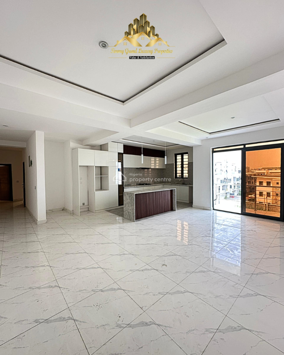 Exquisite Luxury 3 Bedroom Apartment with Bq & Gym in a Secured Estate, Ikate, Lekki, Lagos, Flat / Apartment for Sale