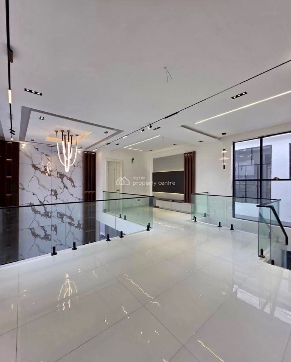 Statement 5-bedroom Home with Pool, Cinema & Gym, Chevron, Lekki, Lagos, Detached Duplex for Sale