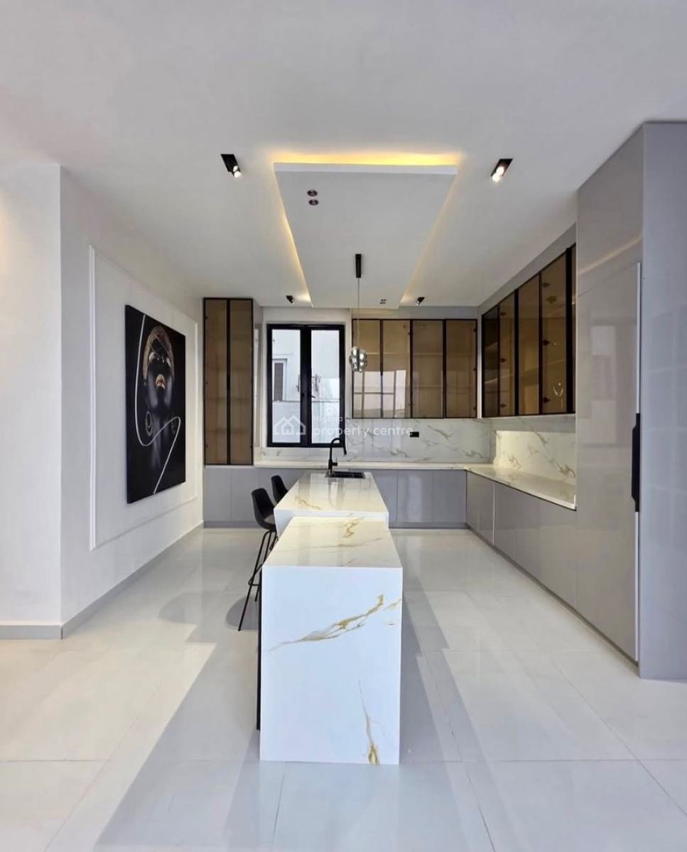 Statement 5-bedroom Home with Pool, Cinema & Gym, Chevron, Lekki, Lagos, Detached Duplex for Sale