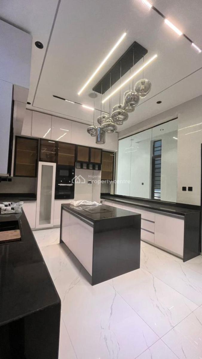 Exquisite 5 Bedroom Detached Duplex with a Bq and Pool, Chevron Toll Gate, Lekki, Lagos, Detached Duplex for Sale