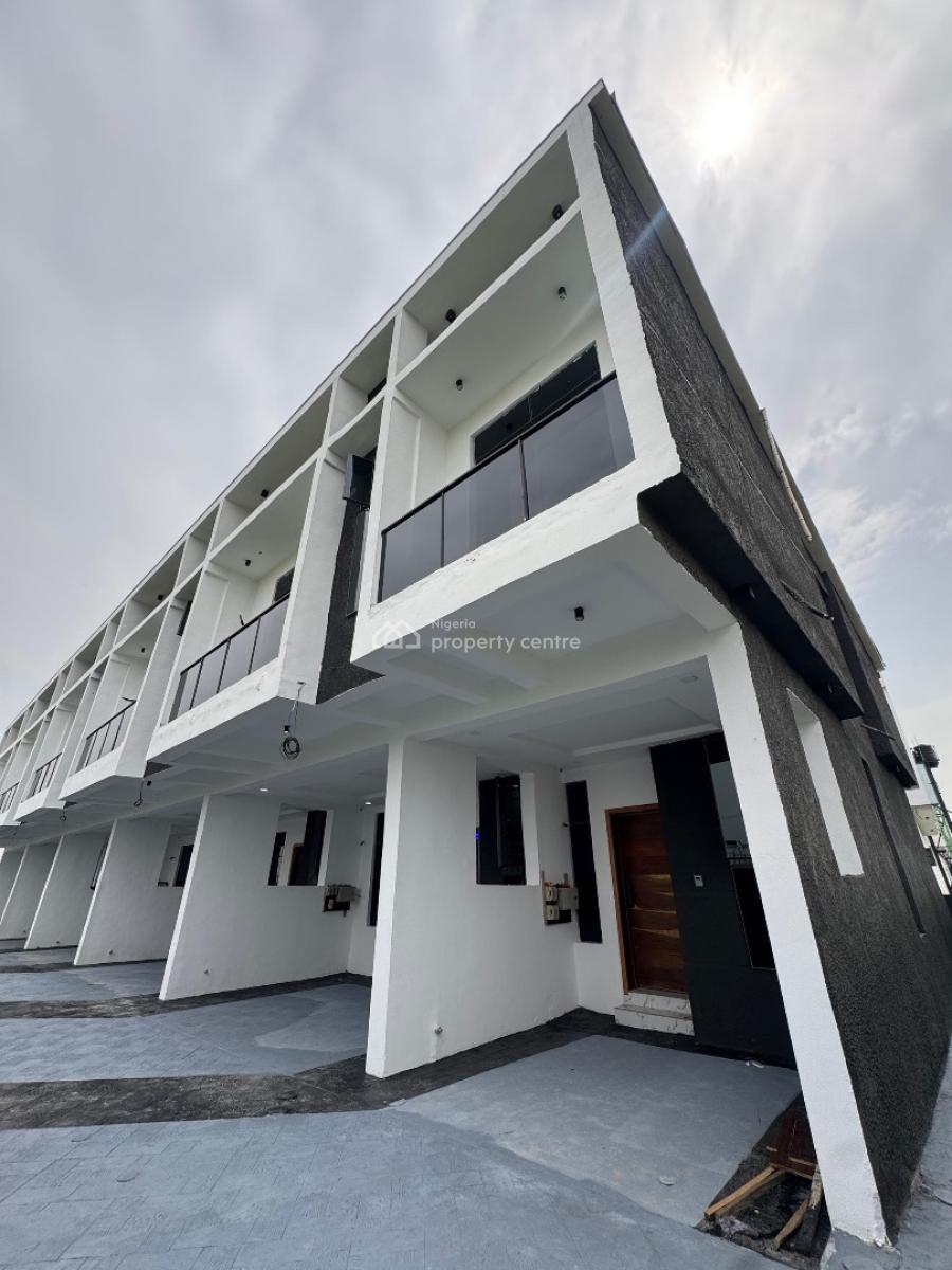 Self Serviced  3 Bedroom Terrace Duplex with a Solar Inverter and Big, Sangotedo, Ajah, Lagos, Terraced Duplex for Sale