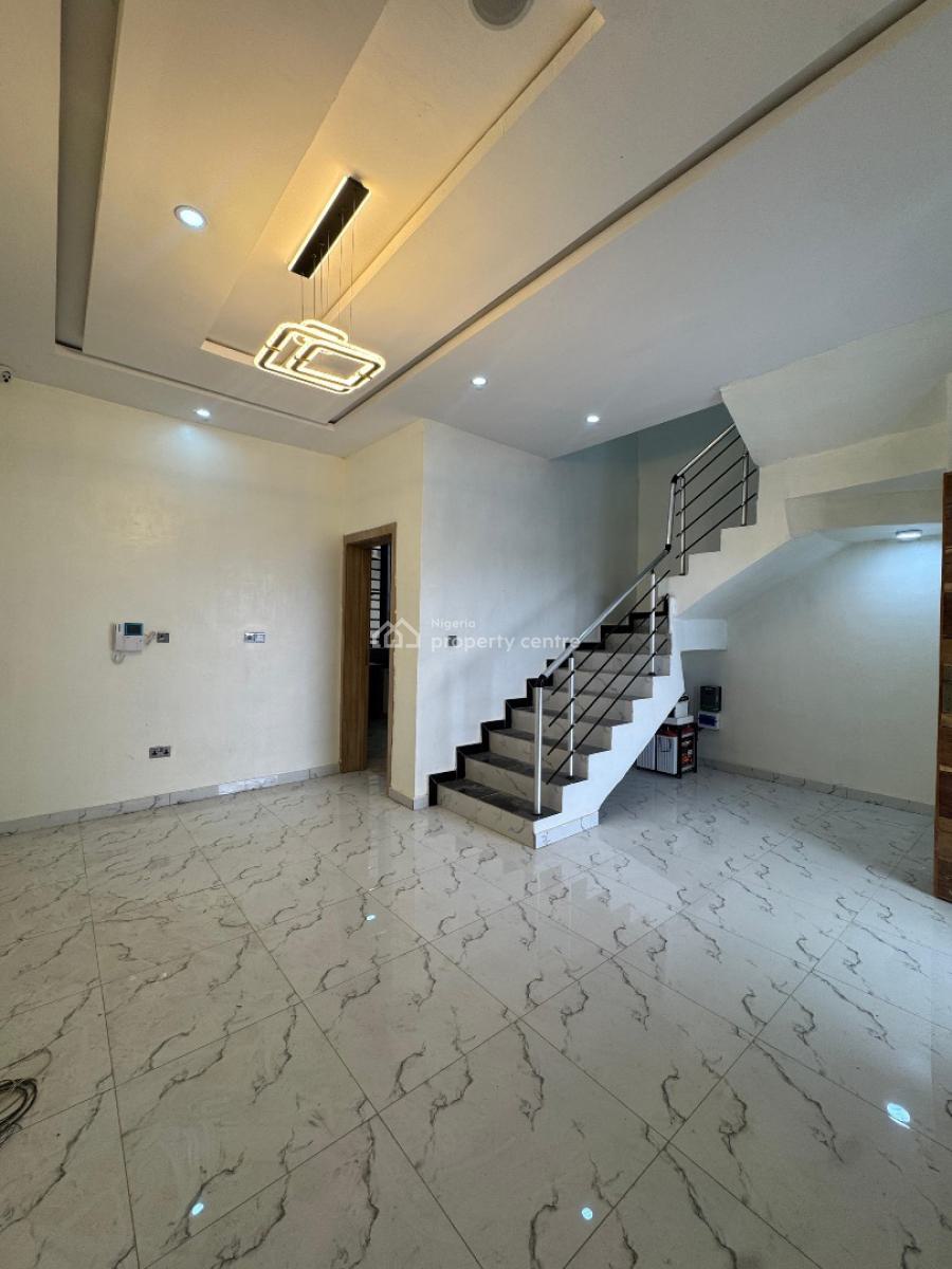 Self Serviced  3 Bedroom Terrace Duplex with a Solar Inverter and Big, Sangotedo, Ajah, Lagos, Terraced Duplex for Sale