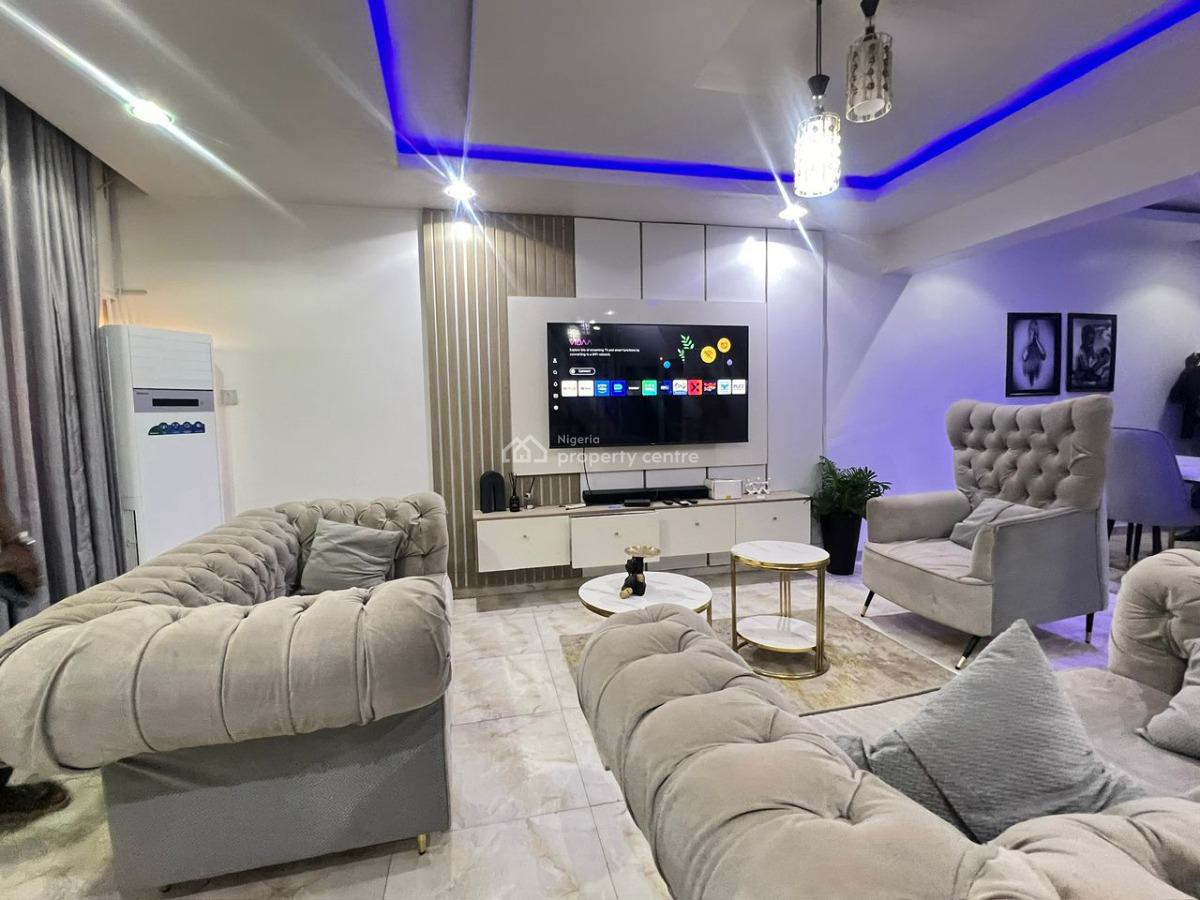 3 Bedrooms Furnished Flat, Video Available, Fha, Guzape District, Abuja, Flat / Apartment for Rent