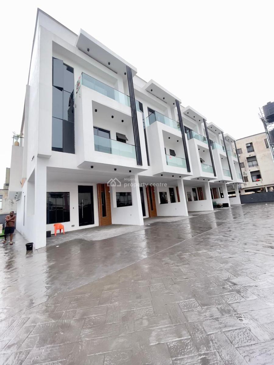 Luxury 4 Bed Smart Home with Rooftop Terrace and Pool, Osapa, Lekki, Lagos, Terraced Duplex for Sale