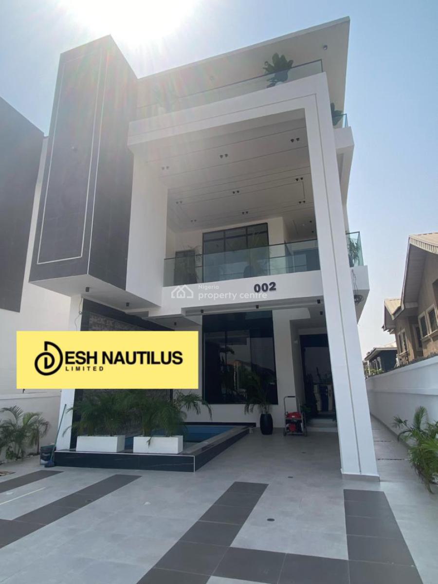 5 Bedroom Fully Detached Duplex with Swimming Pool & Private Gym, Ikota, Lekki, Lagos, Detached Duplex for Sale