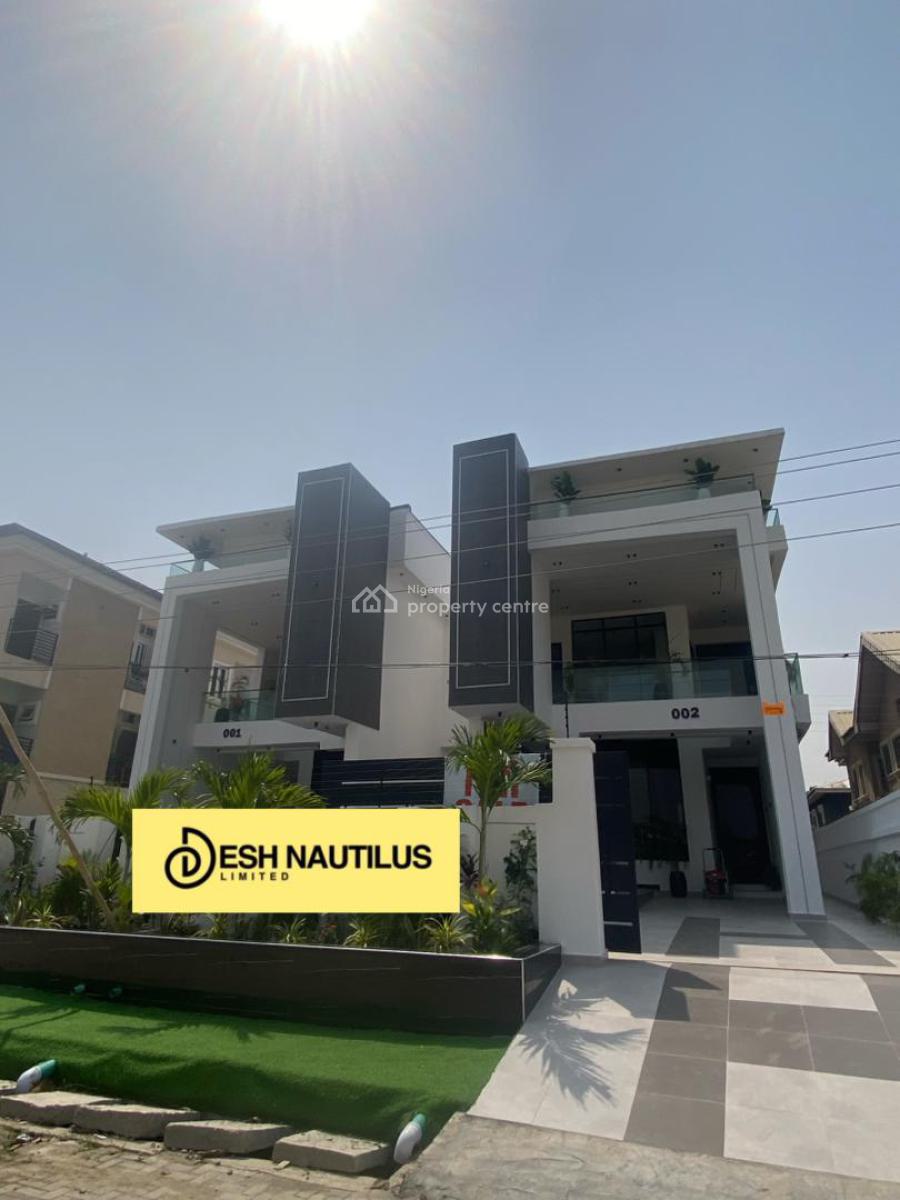 5 Bedroom Fully Detached Duplex with Swimming Pool & Private Gym, Ikota, Lekki, Lagos, Detached Duplex for Sale