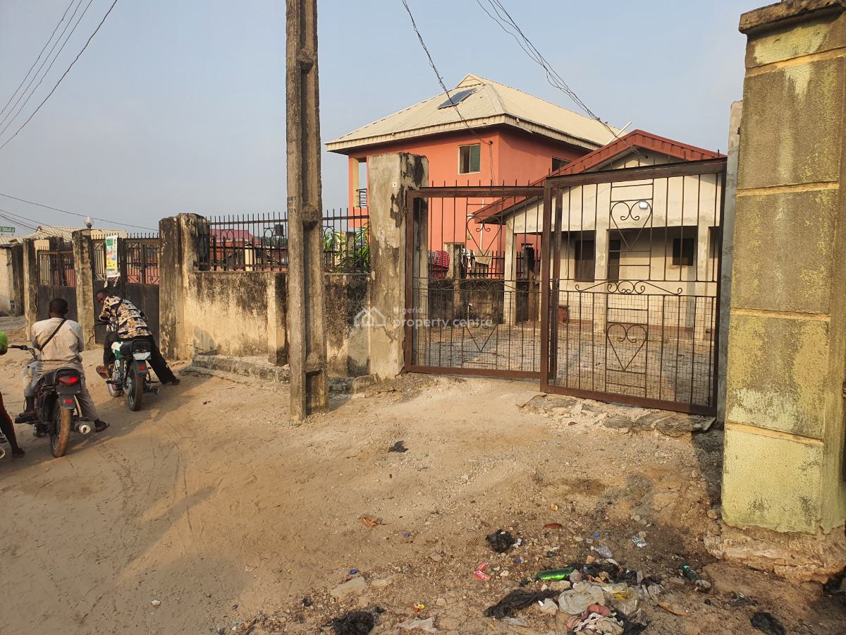 2  Bedroom Bungalow Available 2 in 1, 2bedroom Apartment 2 Units in The Same Come Half Plot, Bogije, Ibeju Lekki, Lagos, Block of Flats for Sale