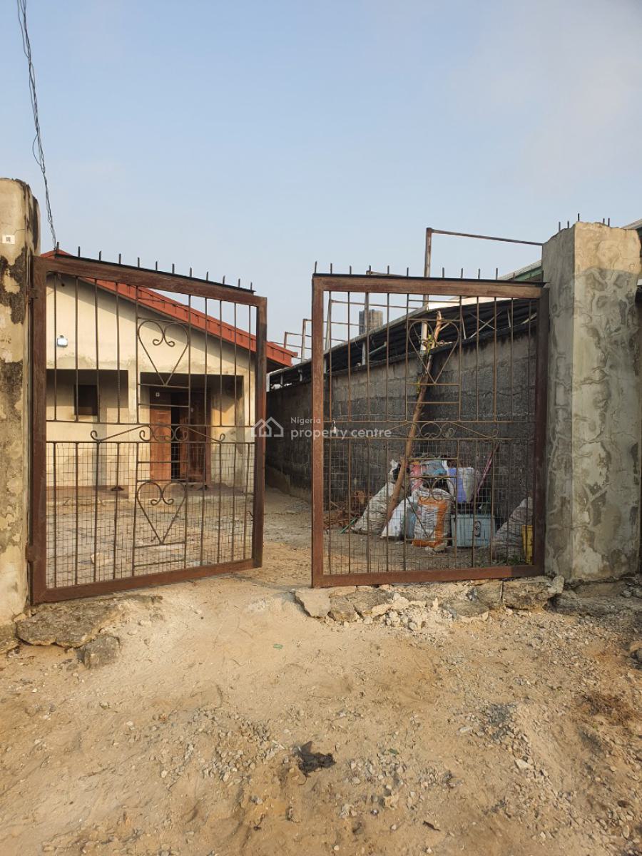 2  Bedroom Bungalow Available 2 in 1, 2bedroom Apartment 2 Units in The Same Come Half Plot, Bogije, Ibeju Lekki, Lagos, Block of Flats for Sale