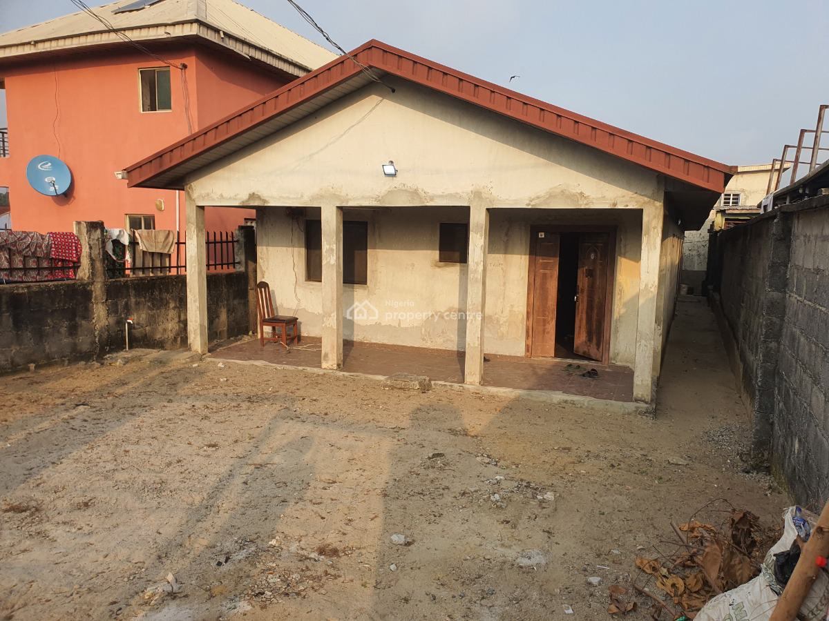 2  Bedroom Bungalow Available 2 in 1, 2bedroom Apartment 2 Units in The Same Come Half Plot, Bogije, Ibeju Lekki, Lagos, Block of Flats for Sale