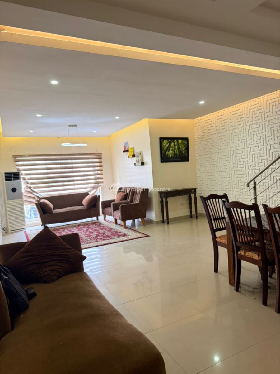 Very Spacious Furnished Or Unfurnished 3 Bedroom Duplex, an Estate on Orchid Road, Lekki, Lagos, Semi-detached Duplex for Rent