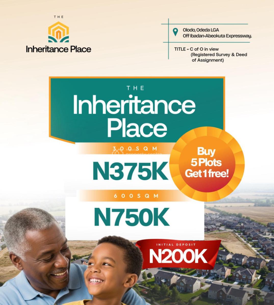 Most Affordable Land, Olodo  Odeda, Abeokuta South, Ogun, Mixed-use Land for Sale