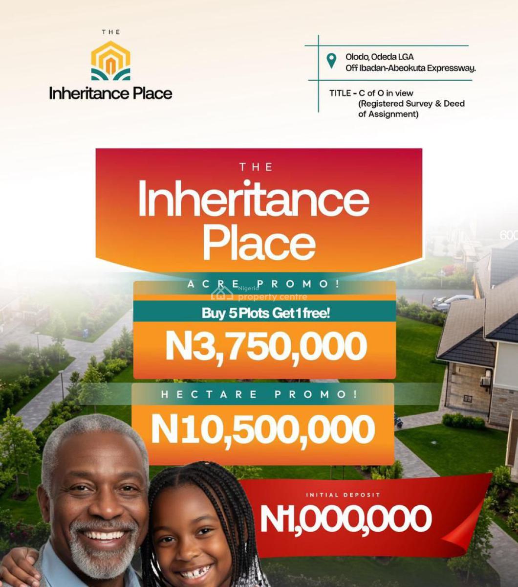 Most Affordable Land, Olodo  Odeda, Abeokuta South, Ogun, Mixed-use Land for Sale