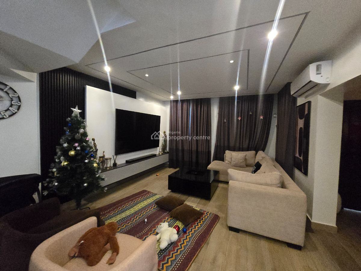 Well Finished 4 Bedroom Terrace Duplex with 2 Rooms Bq & Swimming Pool, Parkview Estate, Ikoyi, Lagos, Terraced Duplex for Sale