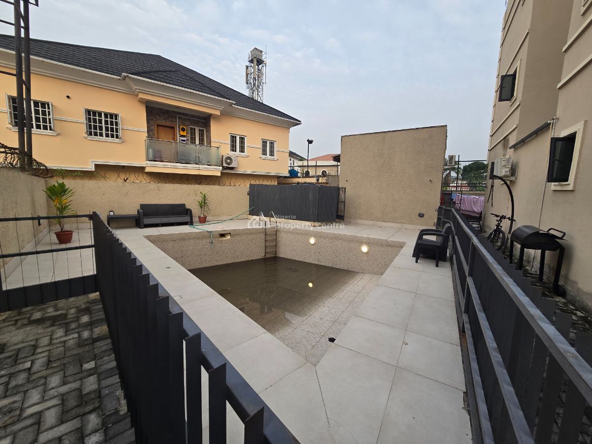 Well Finished 4 Bedroom Terrace Duplex with 2 Rooms Bq & Swimming Pool, Parkview Estate, Ikoyi, Lagos, Terraced Duplex for Sale