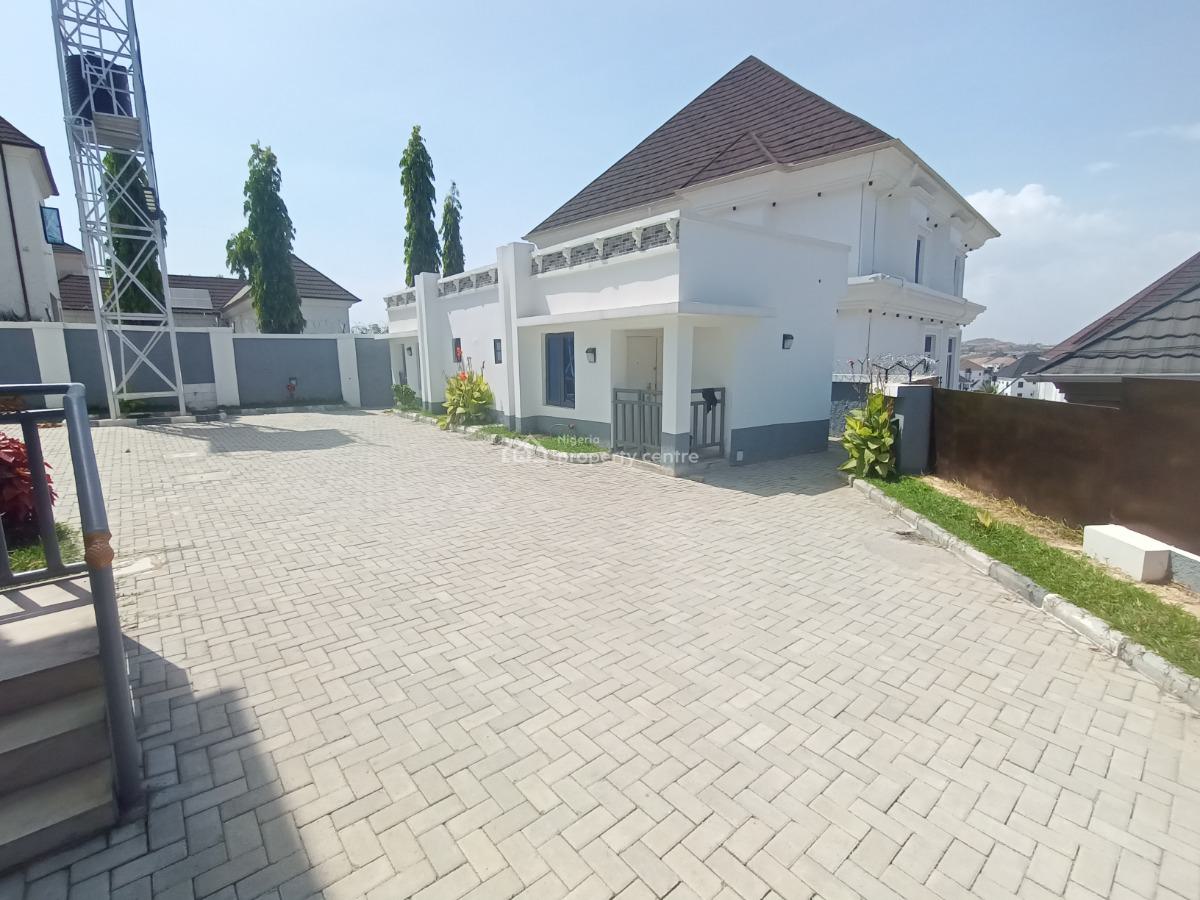 Newly Built 5 Bedroom Detached Duplex with 2 Room Bq, Naf Valley Estate Asokoro, Asokoro District, Abuja, House for Rent