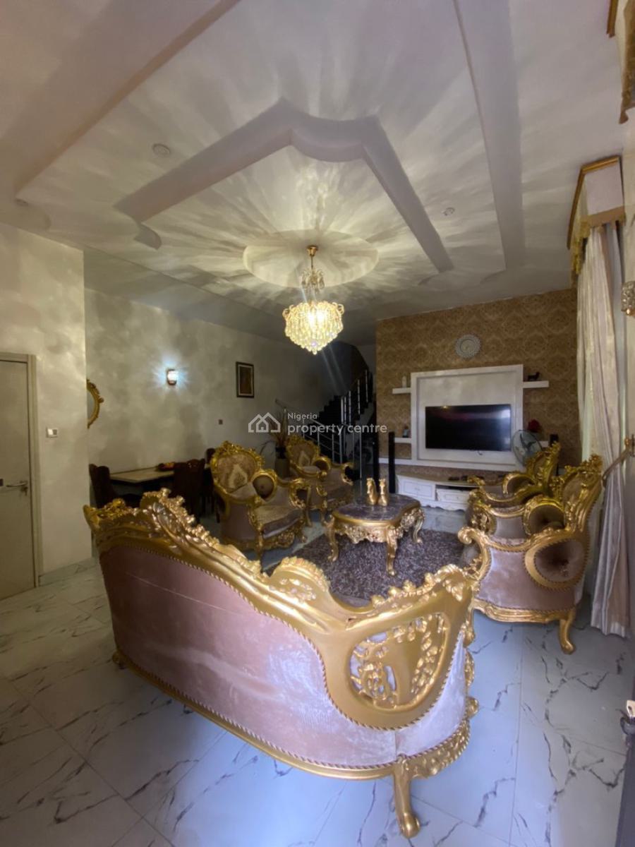 Luxury 4 Bedroom Semi Detached Duplex with Excellent Facility, Ikota, Lekki, Lagos, Semi-detached Duplex for Rent