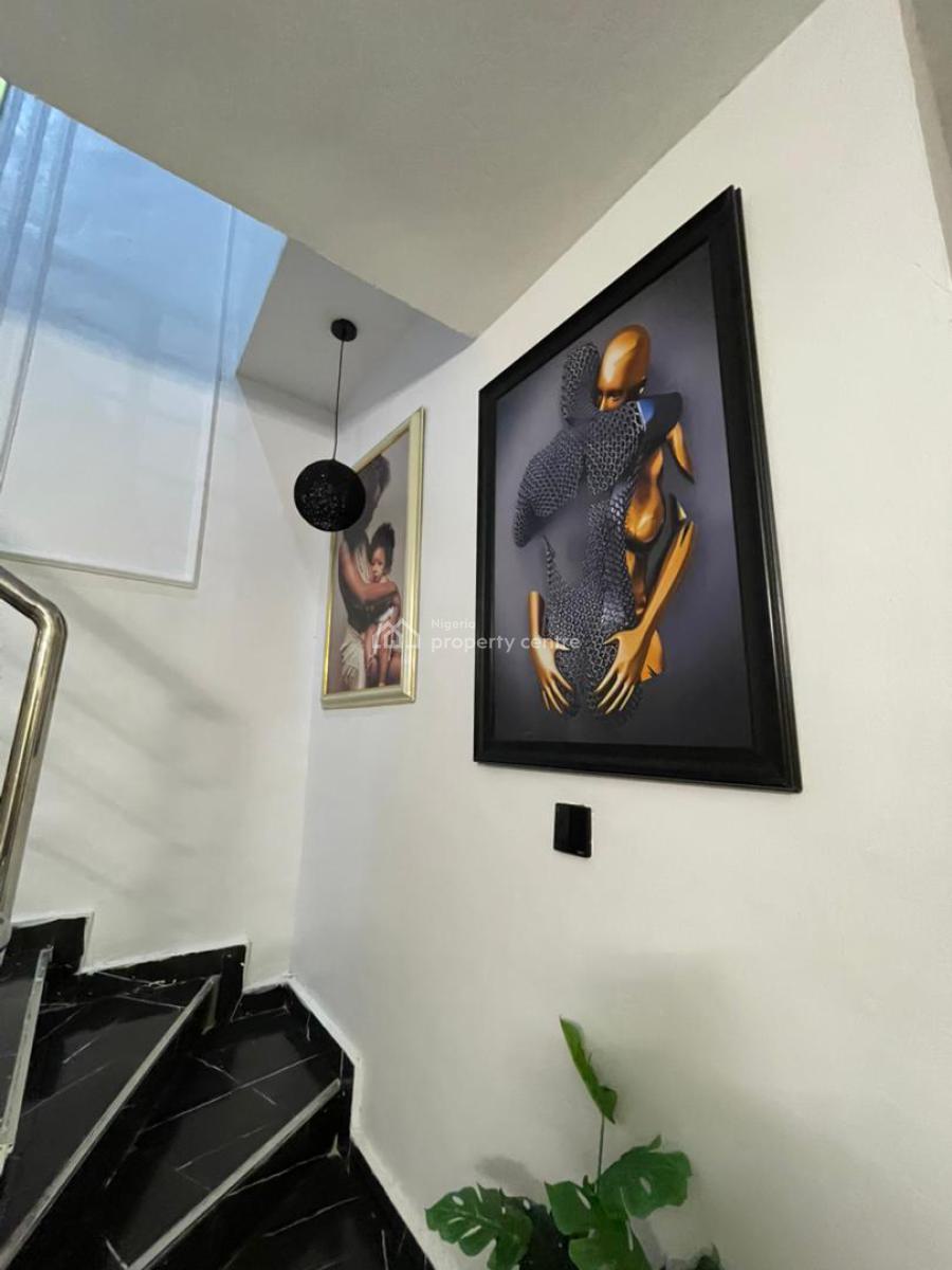 Fully Furnished 3 Bedroom Terrace Duplex, General Paint, Ajah, Lagos, Terraced Duplex for Rent