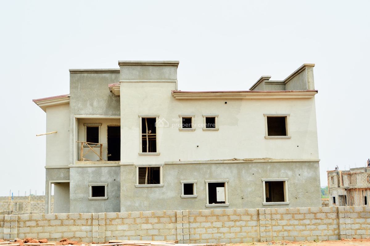 Luxury 4 Bedroom Fully Detached Duplex, Luxury Court Jedo, Airport Road, Lugbe District, Abuja, Detached Duplex for Sale
