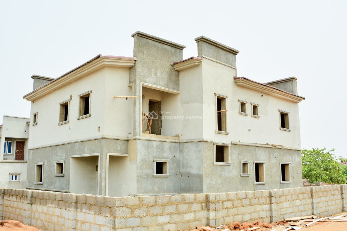 Luxury 4 Bedroom Fully Detached Duplex, Luxury Court Jedo, Airport Road, Lugbe District, Abuja, Detached Duplex for Sale